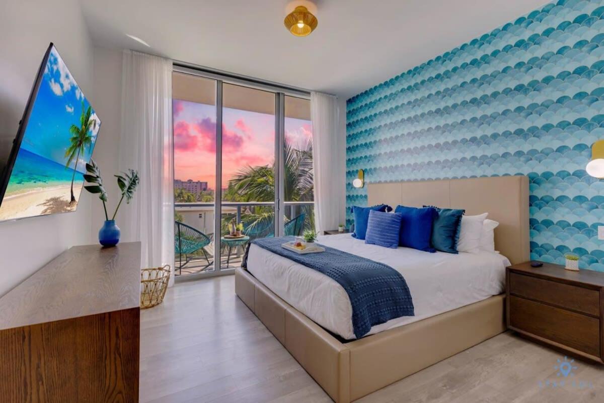 Amazing Pool - Balcony - Up To 6 - Near Beach Hollywood Exteriér fotografie