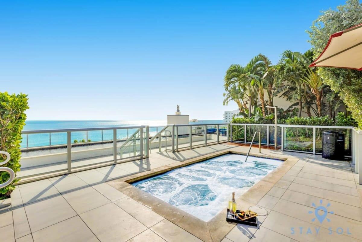 Amazing Pool - Balcony - Up To 6 - Near Beach Hollywood Exteriér fotografie