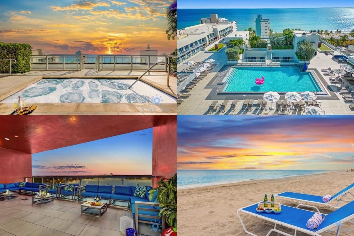 Amazing Pool - Balcony - Up To 6 - Near Beach Hollywood Exteriér fotografie