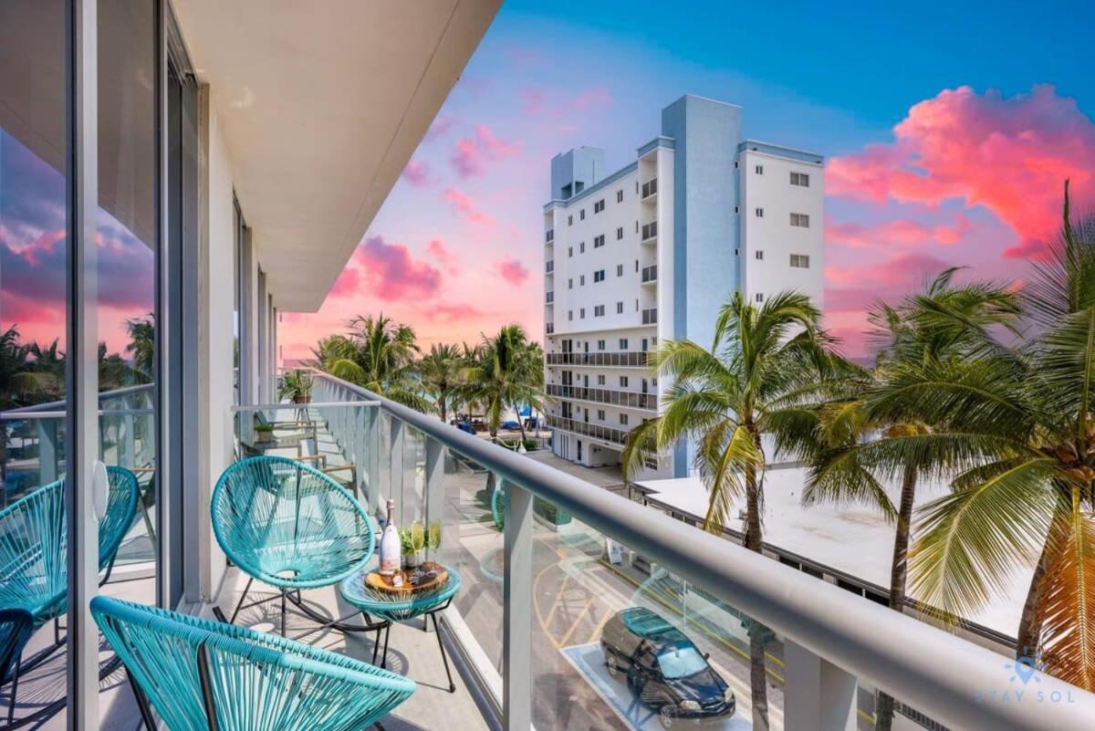 Amazing Pool - Balcony - Up To 6 - Near Beach Hollywood Exteriér fotografie